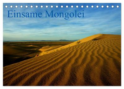 Einsame Mongolei (Tischkalender 2026 DIN A5 quer), CALVENDO Monatskalender