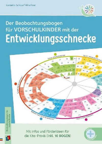 Der Beobachtungsbogen für Vorschulkinder mit der Entwicklungsschnecke