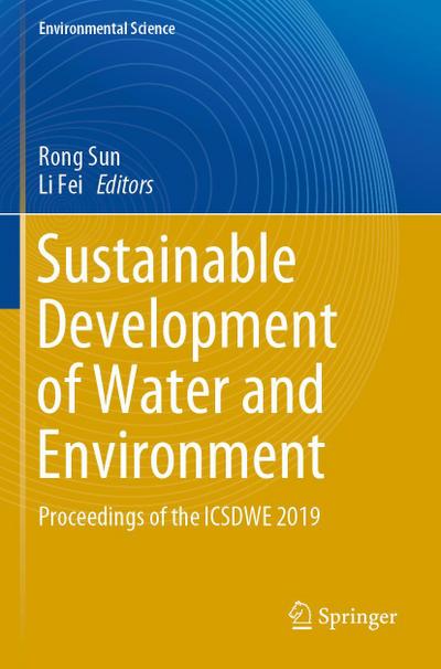 Sustainable Development of Water and Environment