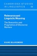 Relevance and Linguistic Meaning