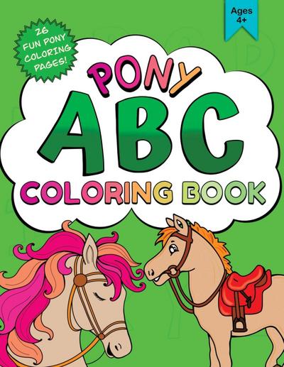 Pony ABC Coloring Book