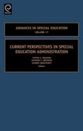 Current Perspectives in Special Education Administration