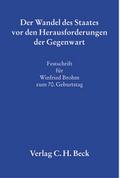 Der Wandel des Staates vor den Herausforderungen der Gegenwart