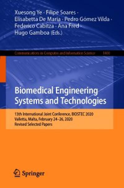 Biomedical Engineering Systems and Technologies