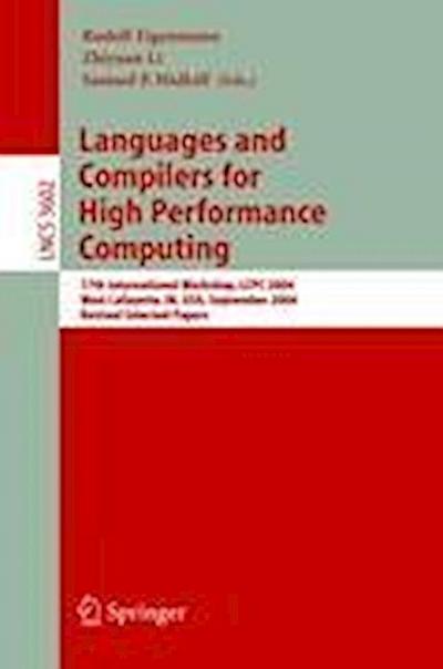 Languages and Compilers for High Performance Computing