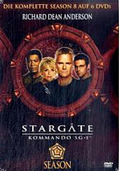 Stargate Kommando SG-1, DVD-Videos Season 8, 6 DVDs
