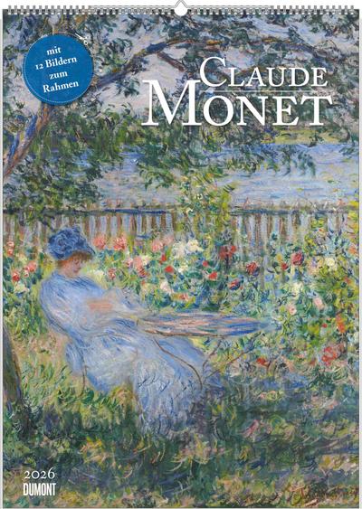 Claude Monet 2026 - Kunst-Kalender - Poster-Kalender - 50x70