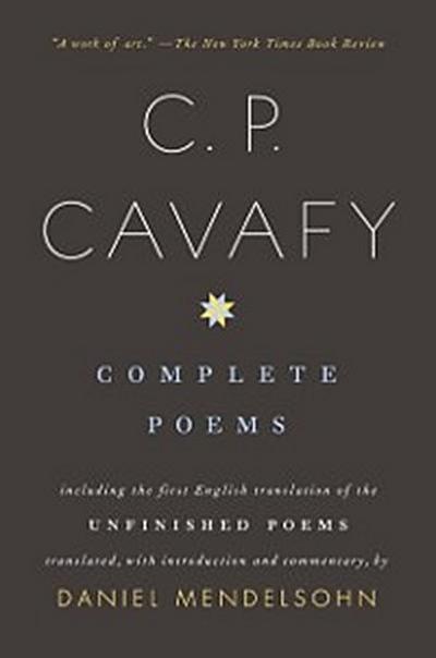 Complete Poems of C. P. Cavafy