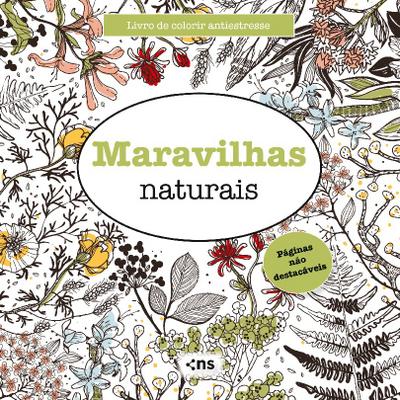 LIVRO DE COLORIR ANTIESTRESSE MARAVILHAS NATURAIS