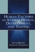 Human Factors in System Design, Development, and T