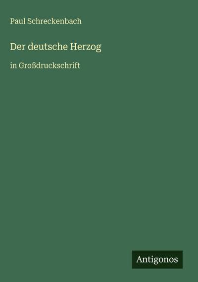 Der deutsche Herzog