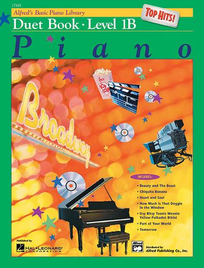 Alfred’s Basic Piano Library Top Hits Duet 1B