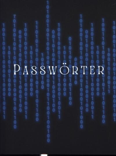 Notizbuch für Passwörter - Organizer A5 liniert 2 Spalten - 64 Seiten - FSC Papier