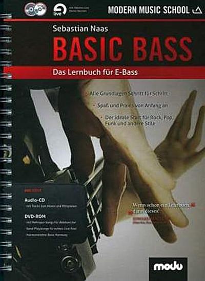 Basic Bass, m. Audio-CD + DVD-ROM