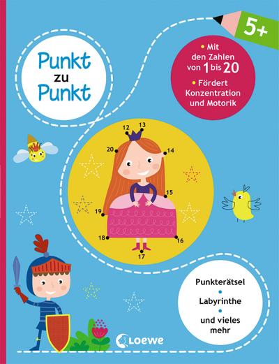 Punkt zu Punkt - Mit den Zahlen von 1 bis 20