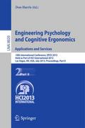 Engineering Psychology and Cognitive Ergonomics.Applications and Services