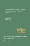 Collaboration--across Campus, Across Town, and With K-12 Schools
