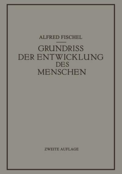 Grundriss der Entwicklung des Menschen