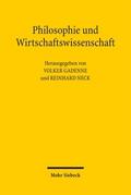 Philosophie und Wirtschaftswissenschaft