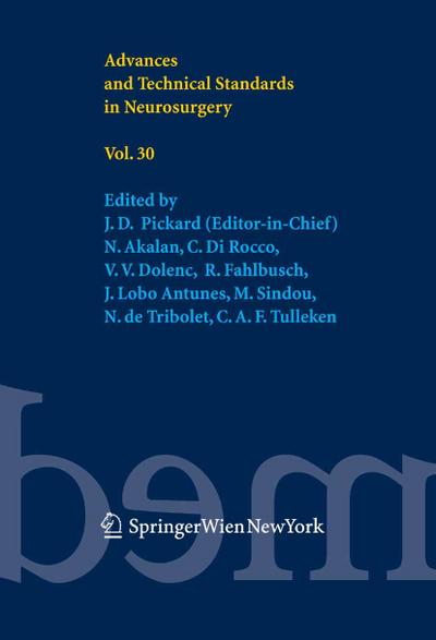 Advances and Technical Standards in Neurosurgery 30