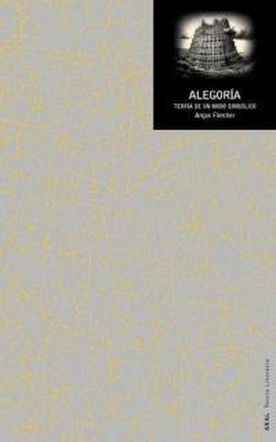 Alegoría : teoría de un modo simbólico