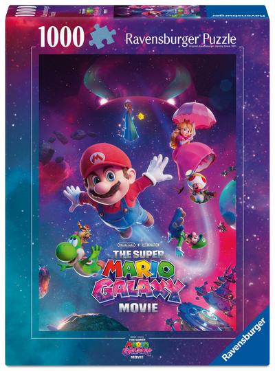 Erwachsenenpuzzle 1000 Teile - Nintendo Super Mario - Galaktische Abenteuer!