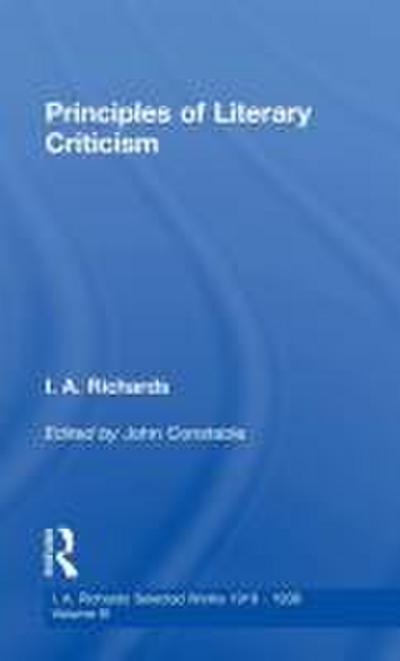 Principles of Literary Criticism V3