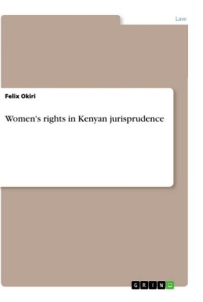 Women’s rights in Kenyan jurisprudence