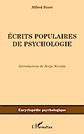Ecrits populaires de psychologie