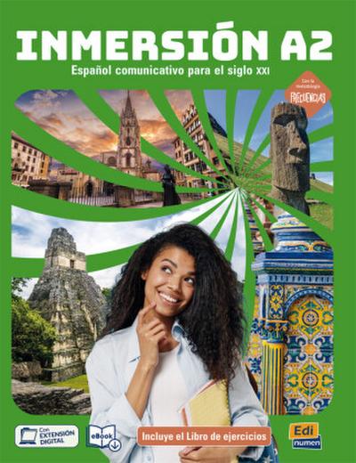 Inmersión A2.  Libro del estudiante + Libro de ejercicios + Code