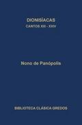 Dionisíacas. Cantos XIII - XXIV