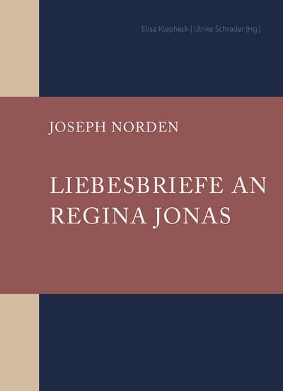Liebesbriefe an Rabbinerin Regina Jonas