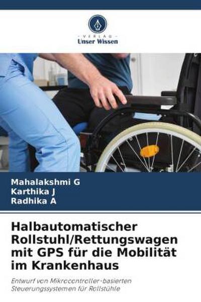 Halbautomatischer Rollstuhl/Rettungswagen mit GPS für die Mobilität im Krankenhaus