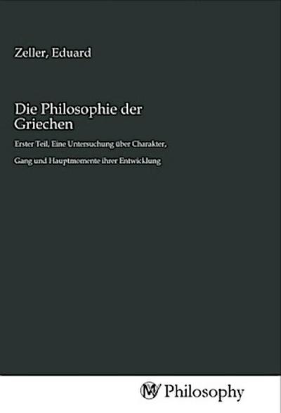 Die Philosophie der Griechen