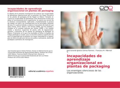 Incapacidades de aprendizaje organizacional en plantas de packaging