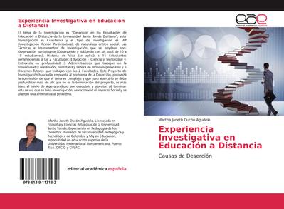 Experiencia Investigativa en Educación a Distancia