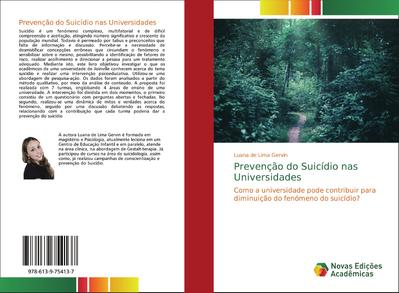 Prevenção do Suicídio nas Universidades - Luana de Lima Gervin