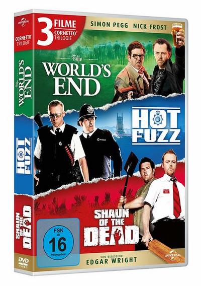 Cornetto Trilogie (The World’s End, Hot Fuzz, Shaun of the Dead)