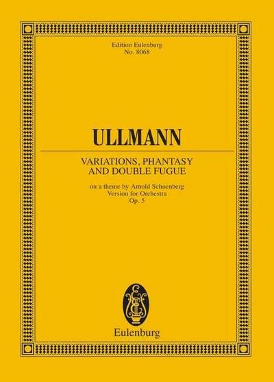 Variationen, Phantasie und Doppelfuge