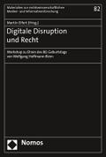 Digitale Disruption und Recht