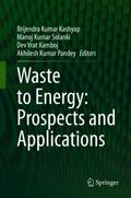 Waste to Energy: Prospects and Applications