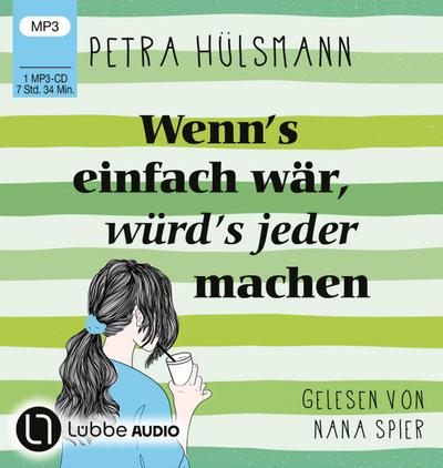 Wenn’s einfach wär, würd’s jeder machen, 1 Audio-CD, 1 MP3