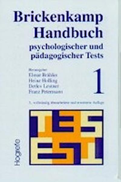 Brickenkamp, R: Handbuch Tests 1