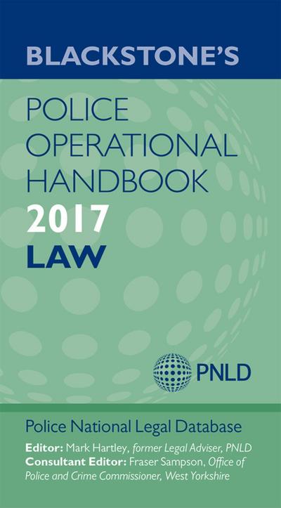 Blackstone’s Police Operational Handbook 2017