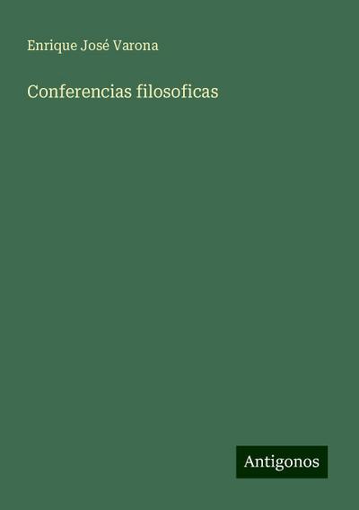 Conferencias filosoficas
