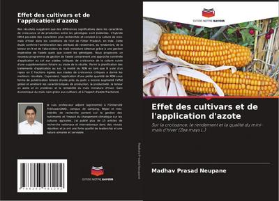 Effet des cultivars et de l’application d’azote