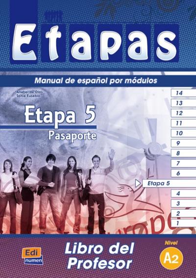 Etapas Level 5 Pasaporte - Libro del Profesor + CD [With CDROM] - Sonia Eusebio Hermira