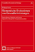 Ökonomische Evaluationen von Gesundheitsleistungen