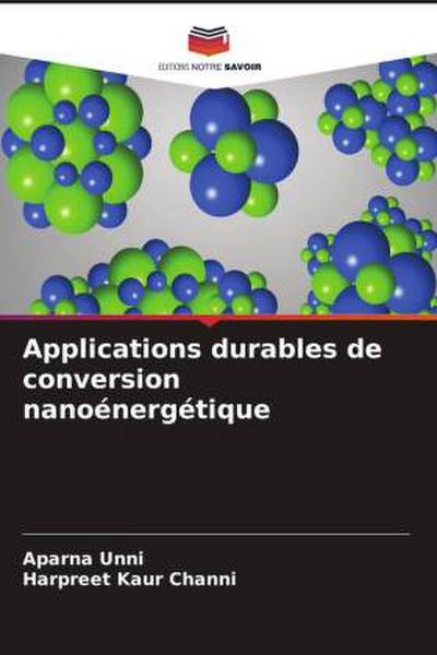 Applications durables de conversion nanoénergétique