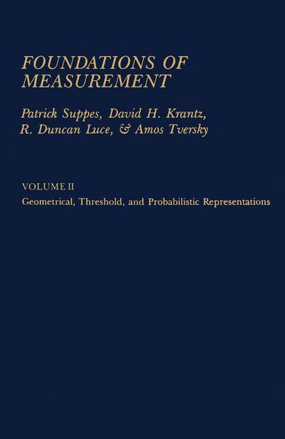 Foundations of Measurement
